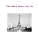 Công nhân và nữ nông trang viên