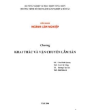 CẨM NANG NGÀNH LÂM NGHIỆP -KHAI THÁC VÀ VẬN CHUYỂN LÂM SẢN