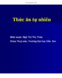 Thức ăn tự nhiên