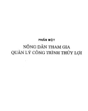 Nông dân tham gia quản lý công trình thủy lợi