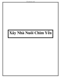 Xây Nhà Nuôi Chim Yến