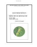 Giáo trình Phòng trừ sâu bệnh hại chè