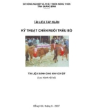 Kỹ thuật chăn nuôi trâu bò ( tài liệu dành cho KNV cơ sở)