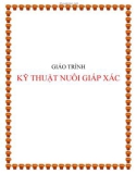 Giáo trình Kỹ thuật nuôi giáp xác