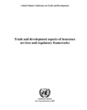 Trade and development aspects of insurance services and regulatory frameworks