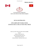 Sổ tay Hướng dẫn lồng ghép giới vào hoạt động đảm bảo chất lượng an toàn thực phẩm