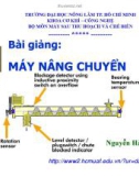 Bài giảng Máy nâng chuyển - Nguyễn Hải Đăng