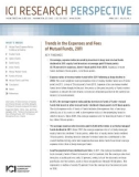 Trends in the Expenses and Fees of Mutual Funds, 2011