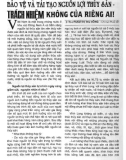 Bảo vệ và tái tạo nguồn lợi thủy sản - Trách nhiệm không của riêng ai! - ThS. Phạm Thị Thu Hồng