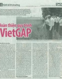 Hoàn thiện quy trình VietGAP