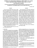 Nghiên cứu thành phần bệnh hại chính trên cây cao su (heave brasiliensis) ở thời kỳ khai thác lấy mủ tại tỉnh Quảng Bình