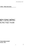 lâm nghiệp cộng đồng ở miền trung việt nam - phần 1