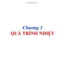 Bài giảng môn học Các quá trình cơ bản trong công nghệ thực phẩm: Chương 3 - Dương Văn Trường