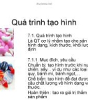 Bài giảng môn học Các quá trình cơ bản trong công nghệ thực phẩm: Chương 7 - Dương Văn Trường