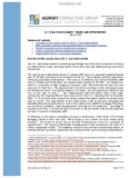 U.S. REAL ESTATE MARKET: TRENDS AND OPPORTUNITIES March 2009