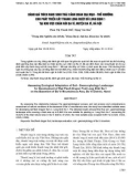 Đánh giá thích nghi sinh thái cảnh quan địa mạo thổ nhưỡng cho phát triển cây thanh long ruột đỏ Long Định 1 tại khu vực chân núi ba vì, huyện Ba Vì, Hà Nội