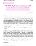 Nghề nuôi cá tra (Pangasianodon hypophthalmus Sauvage, 1878) ở đồng bằng sông Cửu Long trước thách thức của biến đối khí hậu và các biện pháp thích ứng