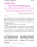 Kết quả nghiên cứu thử nghiệm nuôi sá sùng (Sipunculus nudus Linnaeus, 1767) trong bể xi măng bằng con giống sản xuất nhân tạo có kích thước khác nhau