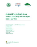 sổ tay phân tích không gian trong lập kế hoạch hành động redd+ cấp tỉnh