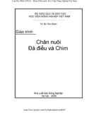 Giáo trình Chăn nuôi đà điểu và chim: Phần 1