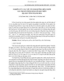 Nghiên cứu các yếu tố ảnh hưởng đến chuỗi giá trị sản phẩm dăm gỗ keo trên địa bàn tỉnh Thanh Hóa