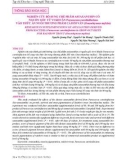 Nghiên cứu bổ sung chế phẩm astaxanthin có nguồn gốc từ vi khuẩn Paracoccus carotinifaciens vào thức ăn nuôi thương phẩm cá Hồi vân (Oncorhyncus mykiss)