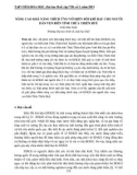 Nâng cao khả năng thích ứng với biến đổi khí hậu cho người dân ven biển tỉnh Thừa Thiên Huế - Trần Hữu Tuấn