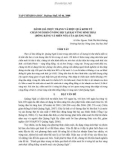 Đánh giá thực trạng và hiệu quả kinh tế chăn nuôi bò ở nông hộ tại hai vùng sinh thái (đồng bằng và miền núi) của Quảng Ngãi