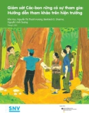 Giám sát các-bon rừng có sự tham gia: Hướng dẫn tham khảo trên hiện trường