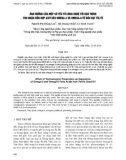 Ảnh hưởng của một số yếu tố công nghệ tới quá trình thu nhận hỗn hợp axit béo omega-3 và omega-6 từ dầu hạt tía tô