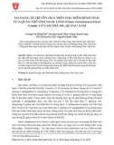 Đa dạng di truyền dựa trên đặc điểm hình thái của quần thể Sâm Ngọc Linh (Panax vietnamensis Ha et Grushv.) ở Nam Trà My, Quảng Nam