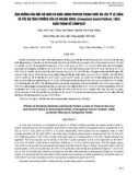 Ảnh hưởng của mật độ nuôi và hàm lượng protein trong thức ăn lên tỷ lệ sống và tốc độ tăng trưởng của cá ngạnh sông (Cranoglanis henrici Vaillant, 1893) nuôi trong bể composite