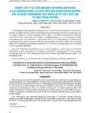 Nghiên cứu tỷ lệ sản sinh men Extended-spectrum β-Lactamases (ESBL) và phát hiện gen kháng Cephalosporin của vi khuẩn Escherichia Coli phân lập từ chất thải phân lợn tại một số địa phương