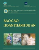 Báo cáo hoàn thành dự án Khoa học công nghệ nông nghiệp - Khoản vay số 2283-VIE (SF)