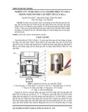 Nghiên cứu về độ nhạy của cảm biến điện từ ГМД-1 trong ngòi nổ 9Э249 lắp trên tên lửa IGLA