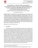 Ảnh hưởng của độ mặn đến thành phần và số lượng vi khuẩn Vibrio spp. trong môi trường nước và trên cơ thể tôm thẻ chân trắng nuôi thương phẩm ở Quảng Trị