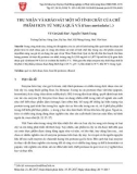 Thu nhận và khảo sát một số tính chất của chế phẩm Ficin từ nhựa quả vả (Ficus auriculata L.)