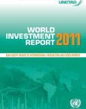 WORLD INVESTMENT REPORT 2011 NON-EQUITY MODES OF INTERNATIONAL PRODUCTION AND DEVELOPMENT