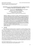 Thành phần loài và đặc điểm phân bố giống cá bống Pseudogobius (Gobiiformes: Oxudercidae) tại miền Bắc Việt Nam