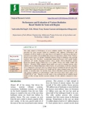 Performance and evaluation of various radiation based models for semi-arid region