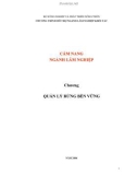 Cẩm nang ngành lâm nghiệp - Quản lý rừng bền vững