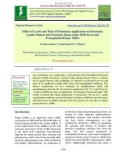 Effect of levels and time of potassium application on potassium uptake pattern and nutrients status under drill sown and transplanted finger millet