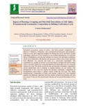 Impact of burning, cropping and microbial inoculation on soil Alphaproteobacterial community composition in shifting cultivation cycle