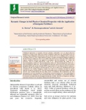 Dynamic changes in soil physico-chemical properties with the application of inorganic fertilizers