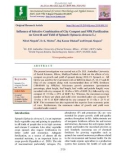 Influence of selective combination of city compost and NPK fertilization on growth and yield of spinach (Spinacia oleracea L.)