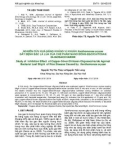 Nghiên cứu khả năng kháng vi khuẩn Xanthomonas oryzae gây bệnh bạc lá lúa của chế phẩm nano đồng-bạc/Chitosan Oligosaccharide