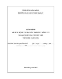 Giáo trình Động vật hại cây trồng và nông sản - Nghề: Bảo vệ thực vật (Cao đẳng) - CĐ Nghề Đà Lạt