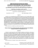 Nghiên cứu khả năng kích thích sinh cytokines của protein tái tổ hợp Interleukin-2 trên tế bào đại thực bào