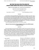 Một số đặc tính sinh học phân tử của chủng PEDV (Porcine epidemic diarrhea virus) phân lập ở lợn nuôi tại Hưng Yên