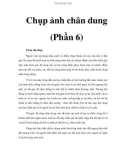 Chụp ảnh chân dung - Phần 6